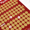 100 x KAMASUTRA ZDRAPKA - pozycje miłość DLA NIEJ DLA NIEGO Walentynki czerwony ze złotymi lub srebrnymi zdrapkami